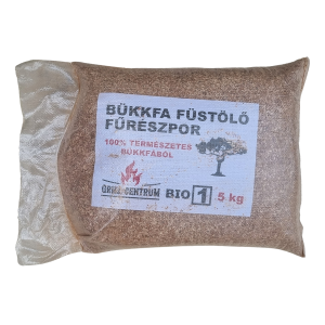Száraz füstölő bükkfa fűrészpor, BIO 1 bükk füstölőpor 5kg